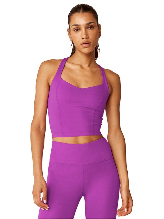 Beyond Yoga Other - Beyond Yoga POWERBEYOND™ Intensity Racerback Cropped Tank